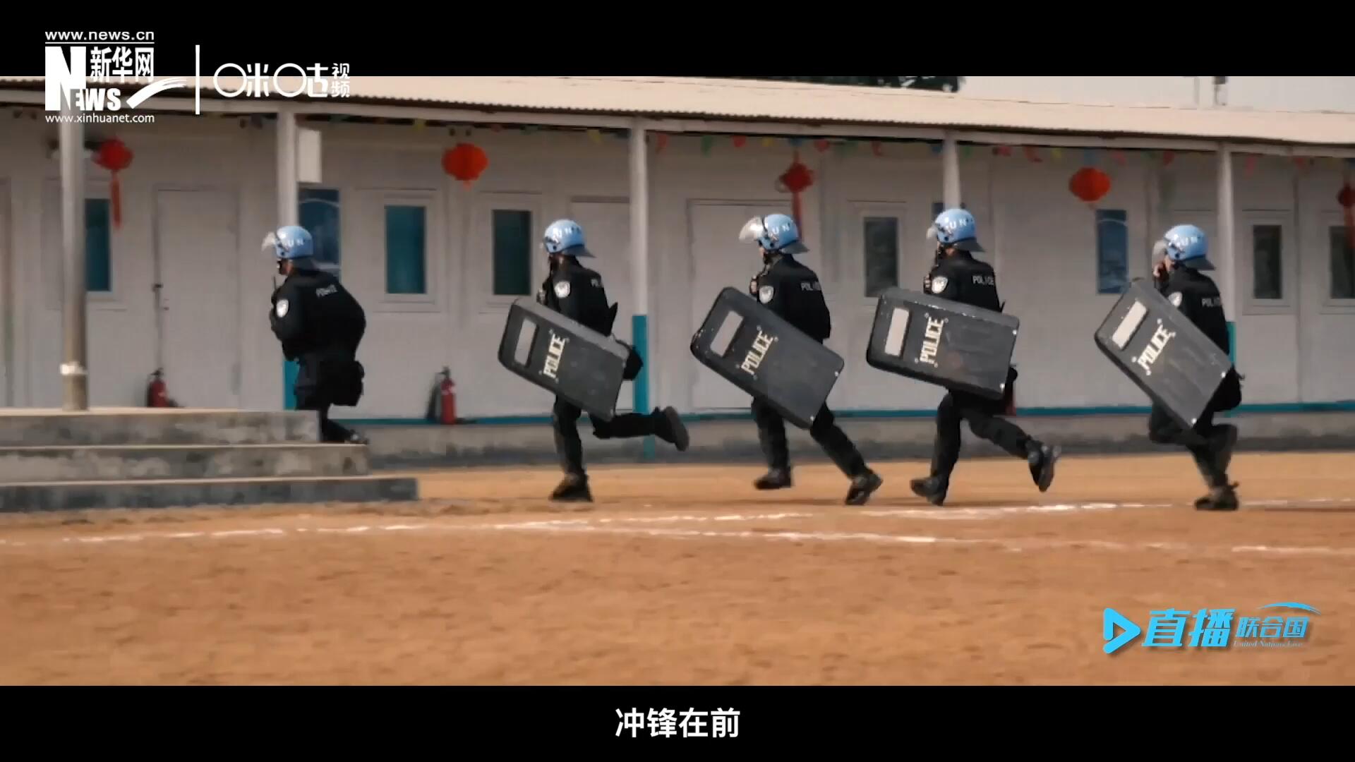 有這樣一支隊伍，他們不畏艱險，沖鋒在前，頭戴藍盔，為和平而戰，他們的名字叫做聯合國維和部隊。