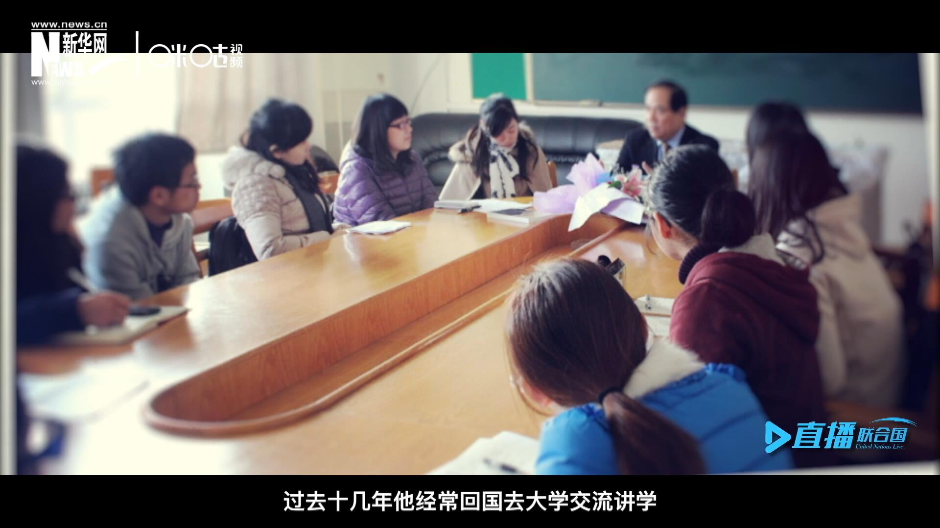 過去十幾年陳峰經(jīng)常回國(guó)去大學(xué)交流講學(xué)，給年輕人分享他學(xué)習(xí)、工作和生活的故事。