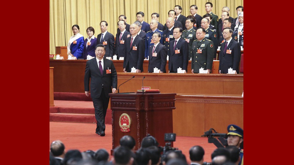 習近平當選國家主席、中央軍委主席