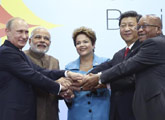 中國(guó)、巴西、俄羅斯、印度和南非簽署協(xié)議成立金磚國(guó)家開(kāi)發(fā)銀行